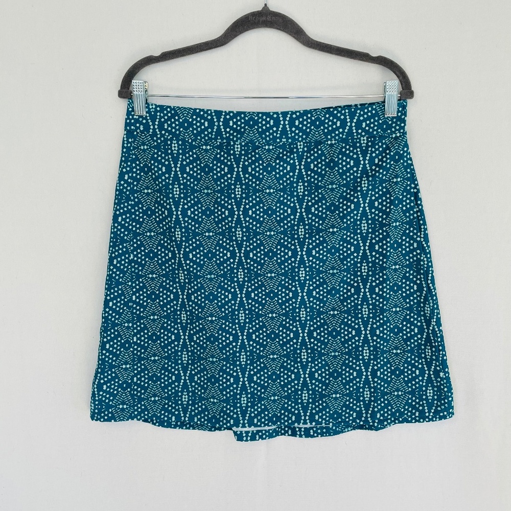 RIPSKIRT HAWAII Women’s Medium Playa Ocean Aqua #2 Length Cover Up Wrap Skirt